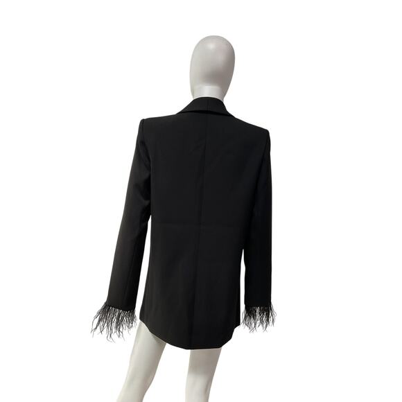 Wayf 'Romee' Black Polyester Blazer Size S - Picture 3 of 5